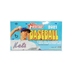 2021 Topps Heritage Baseball Hobby Box