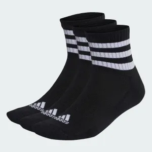 adidas 3-Stripes Cushioned Sportswear Mid-Cut 3 Pairs Unisex Socks