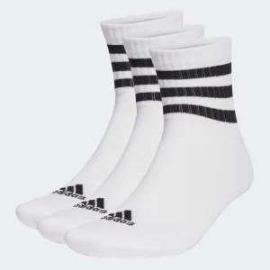 adidas 3PPK 3-Stripes Cushioned Sportswear Mid-Cut Unisex Socks