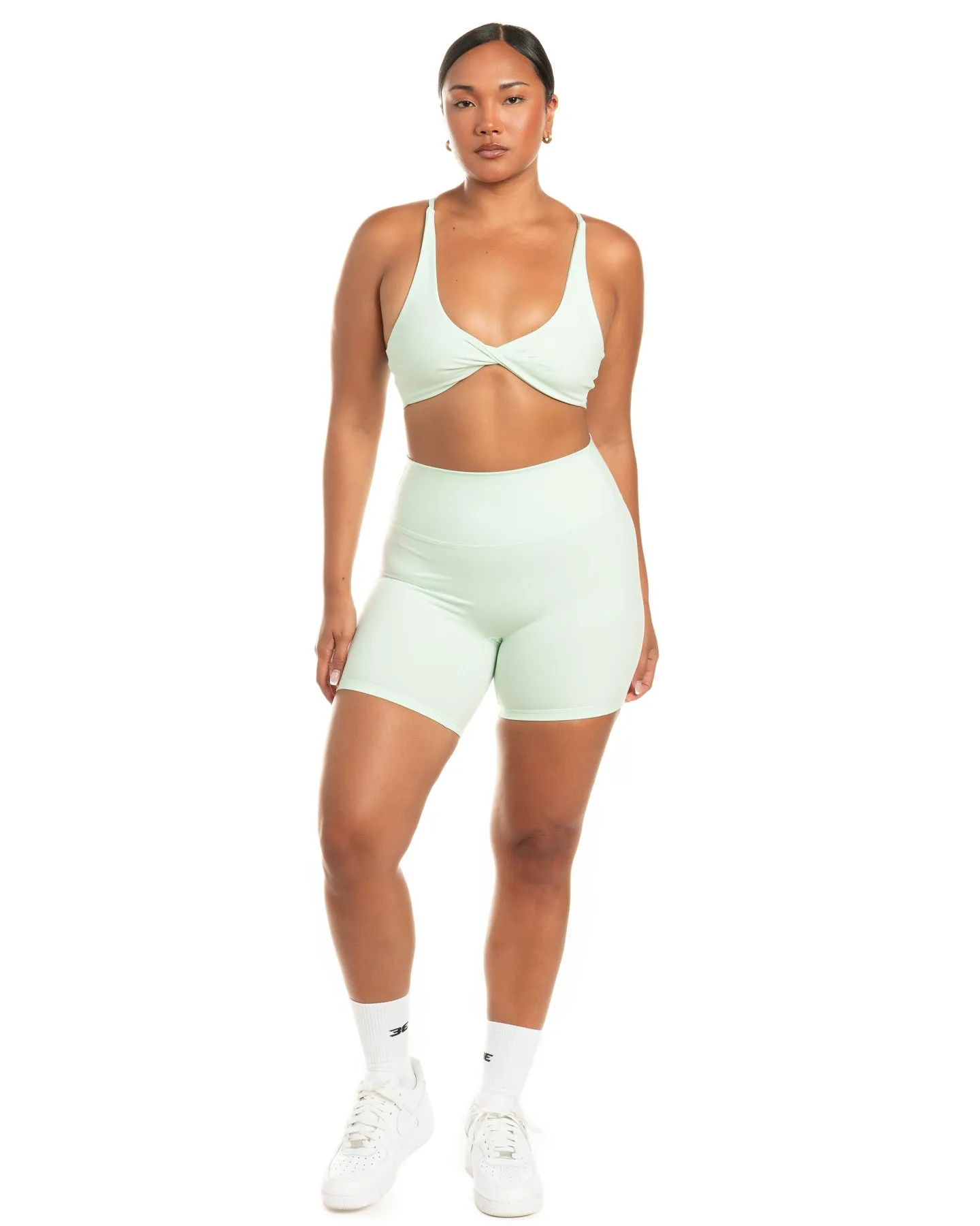 Aura SF Shorts - Soft Jade