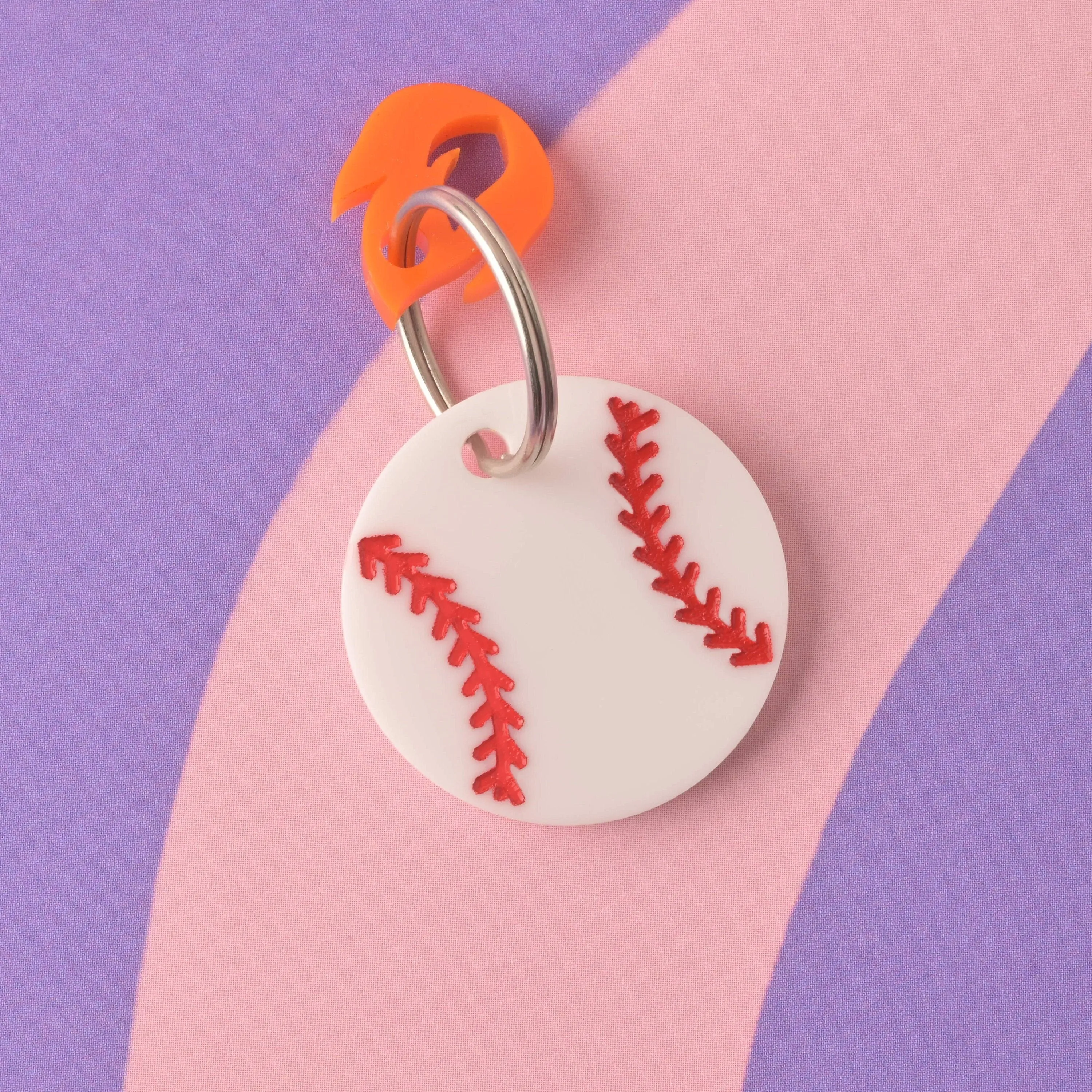 Baseball Personalized Pet tag