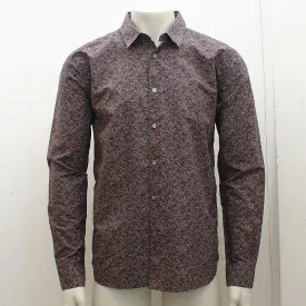 Brown Floral Print 'Campbell' Shirt