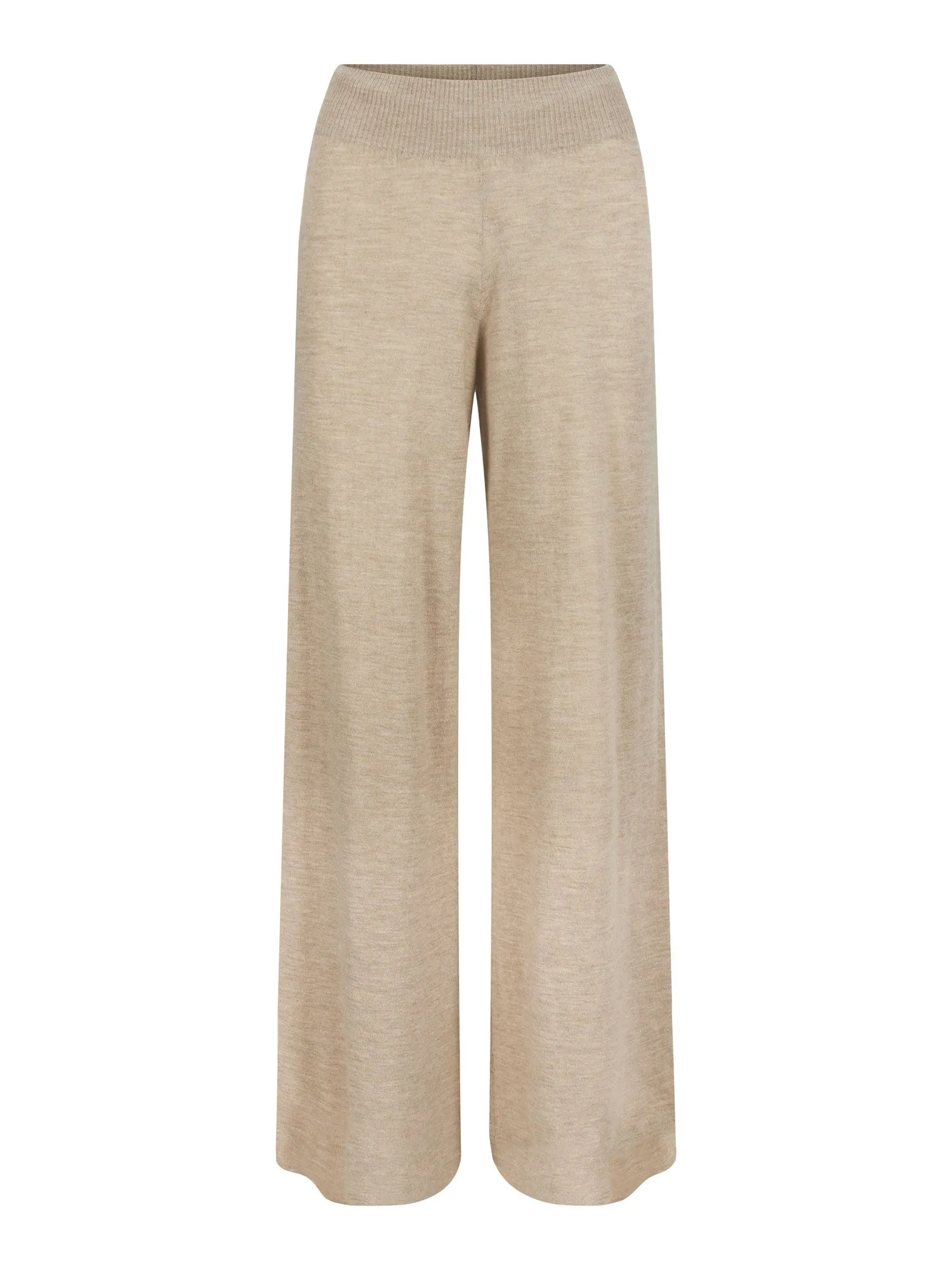 Cashmere pants "Air pants" - taupe