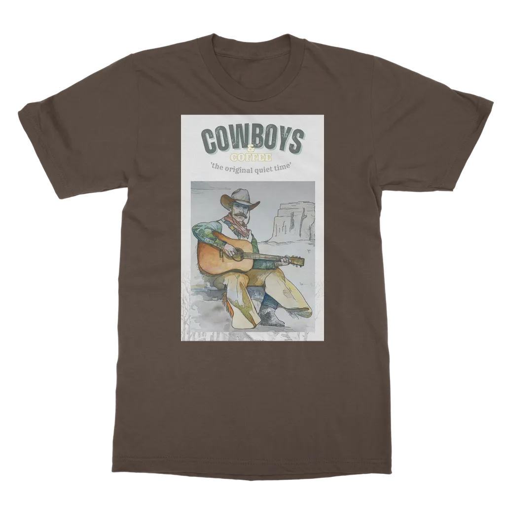 Cowboys & Coffee Classic Adult T-Shirt