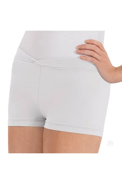 Eurotard 44754 Womens Microfiber V Front Booty Shorts