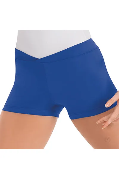 Eurotard 44754 Womens Microfiber V Front Booty Shorts