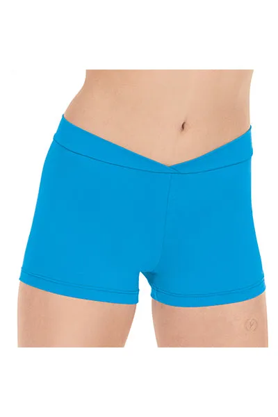 Eurotard 44754 Womens Microfiber V Front Booty Shorts