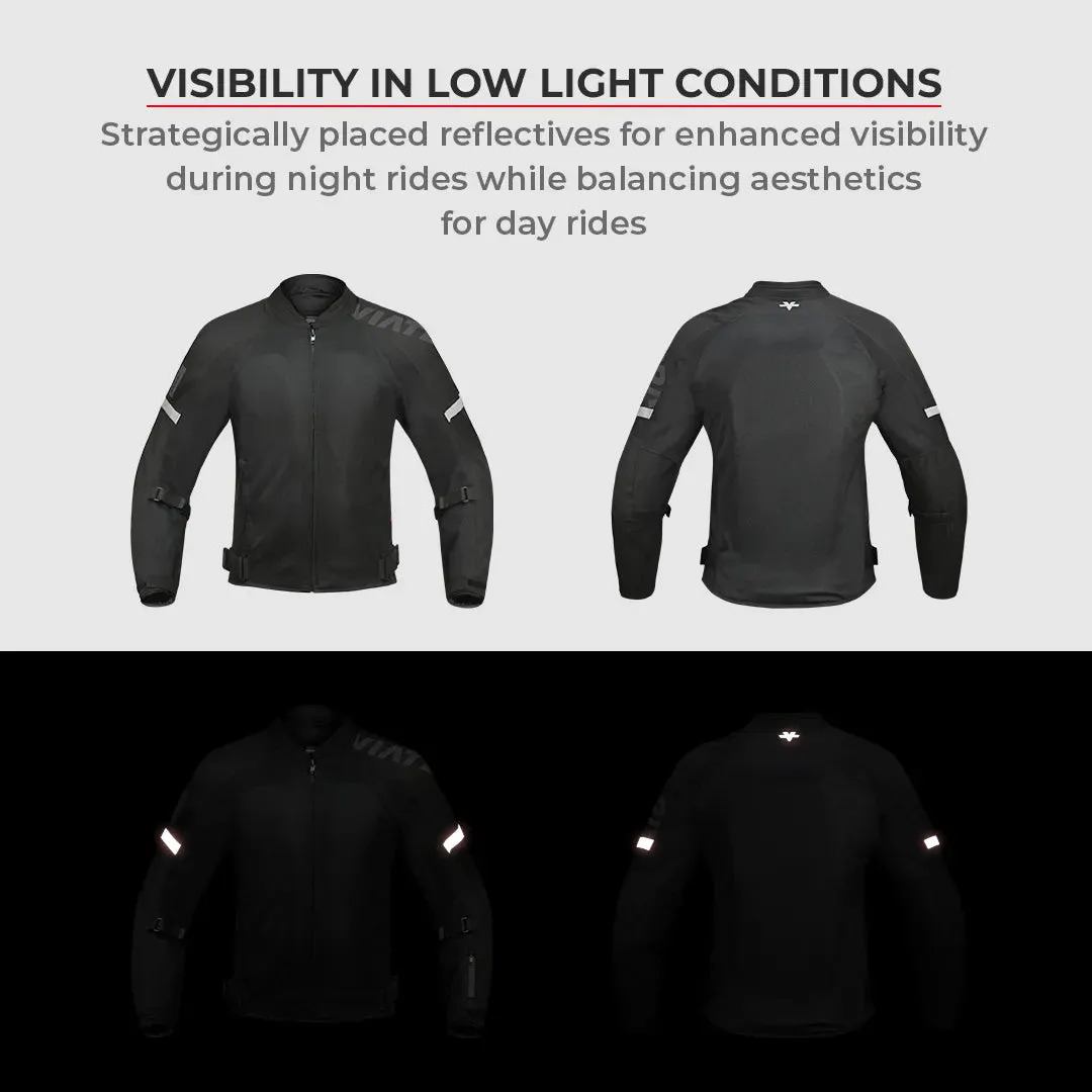 FENDER – URBAN MESH RIDING JACKET with base layer