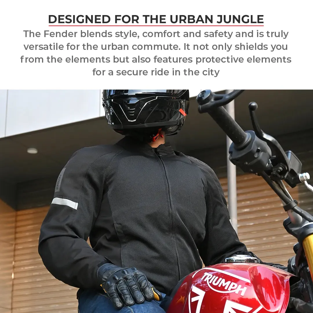 FENDER – URBAN MESH RIDING JACKET with base layer