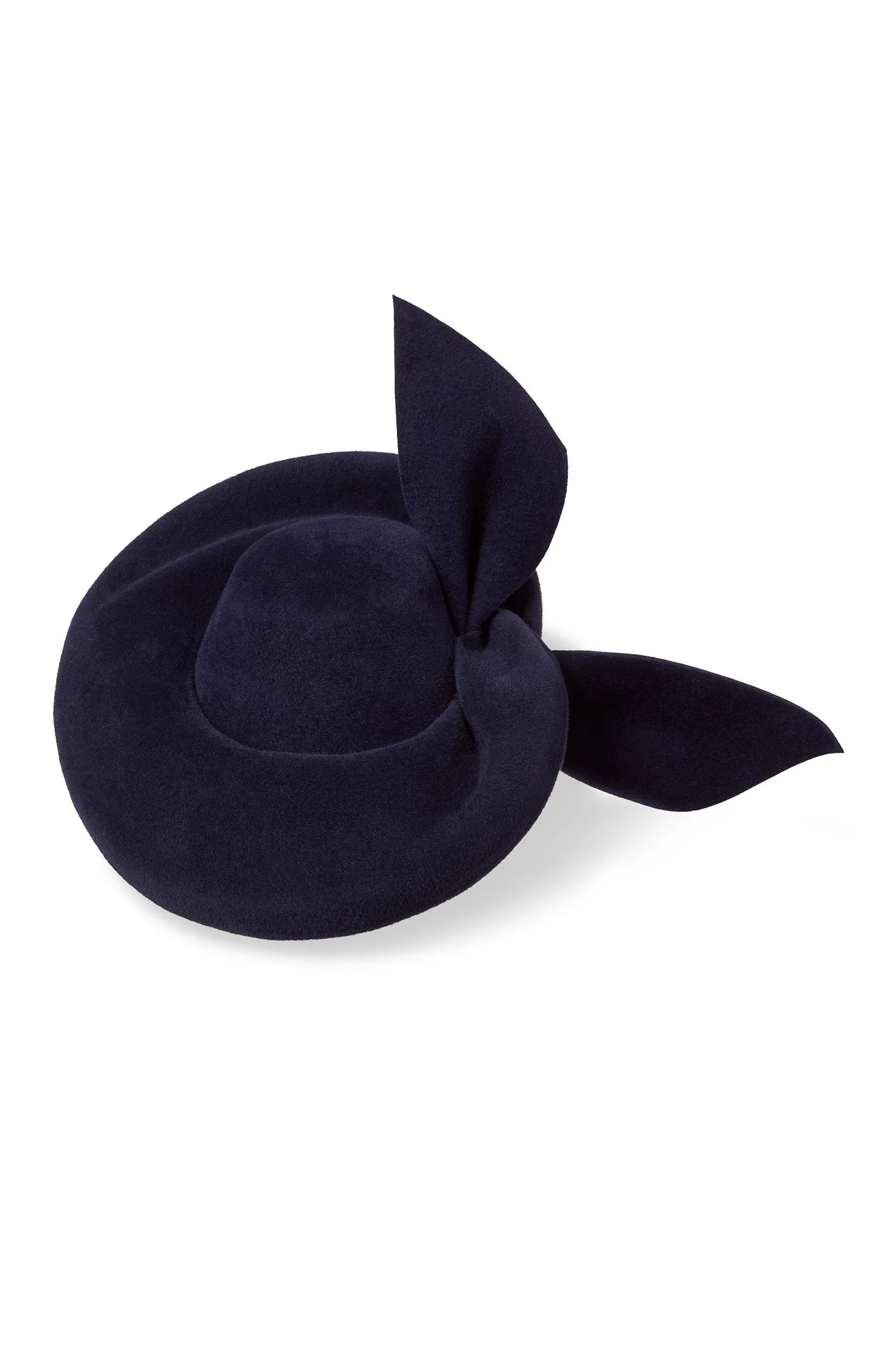 Hedy Navy Percher Hat