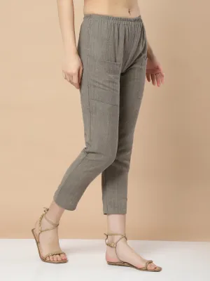 Hemp Pants with Front Pockets