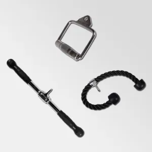 Hit Fitness Cable Attachments Bundle | Isolation Exercises