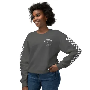 Hockey Mama Square Arms Unisex Lightweight Crewneck Sweatshirt