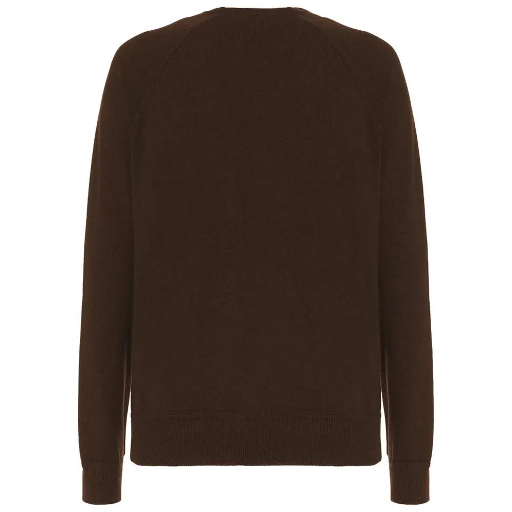 Malo Brown Wool Sweater