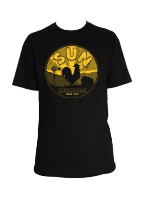 Premium Morning Sun Mens Black Tee - Casual Comfort T-Shirt