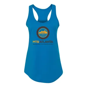 MTB Atlanta Women's Racerback Tank (Turquoise)