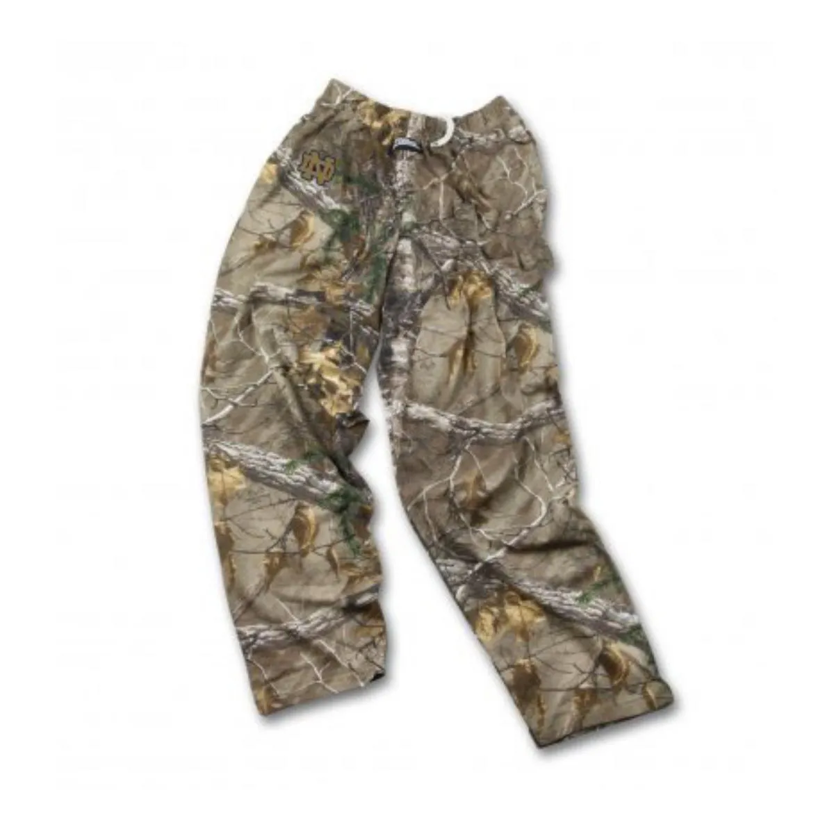 Notre Dame Fighting Irish ZUBAZ Realtree Camo Design Vintage Style Pants