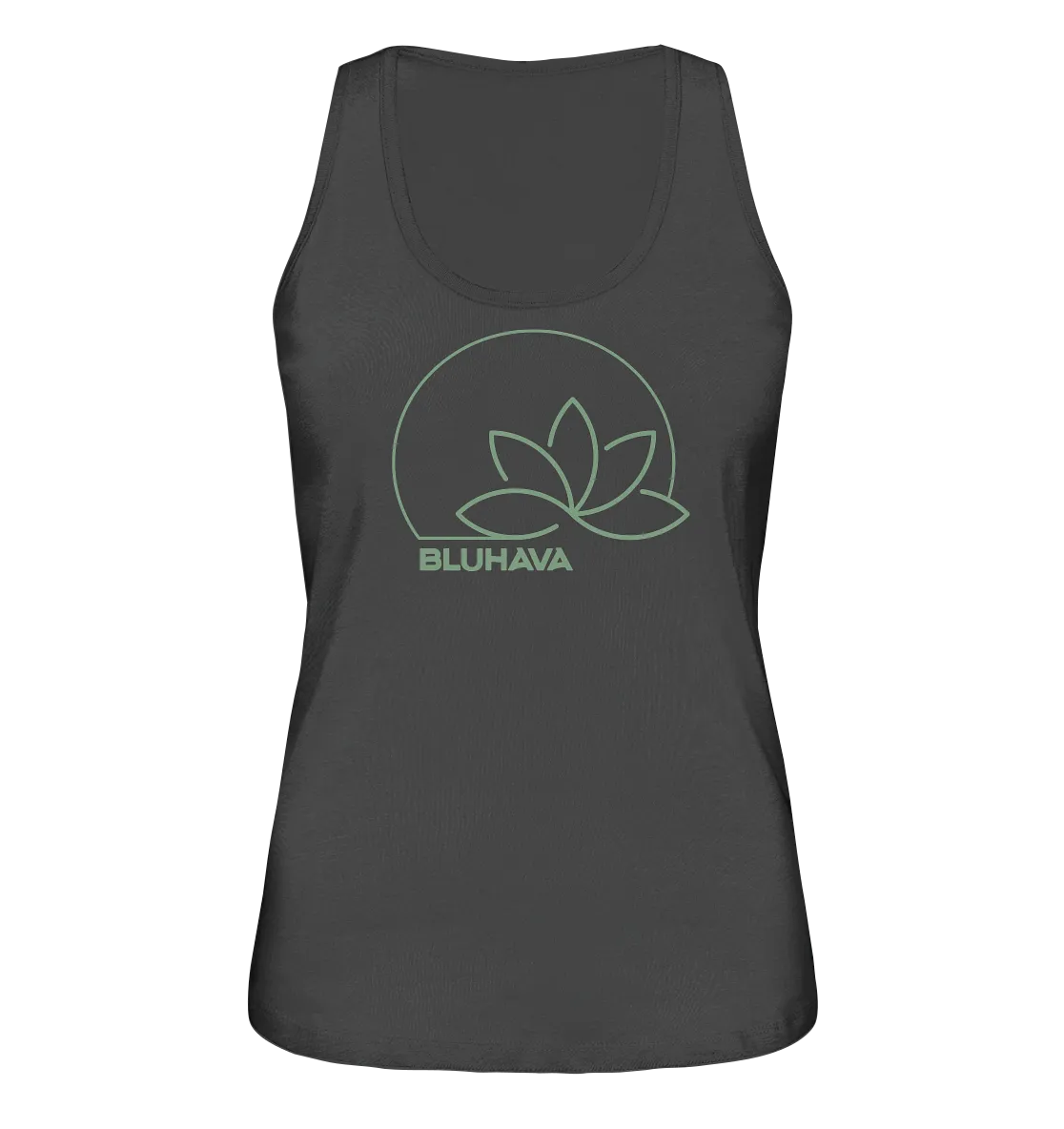 "Sunset Lotus" - Damen Premium Organic Tank-Top