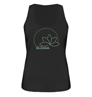 "Sunset Lotus" - Damen Premium Organic Tank-Top