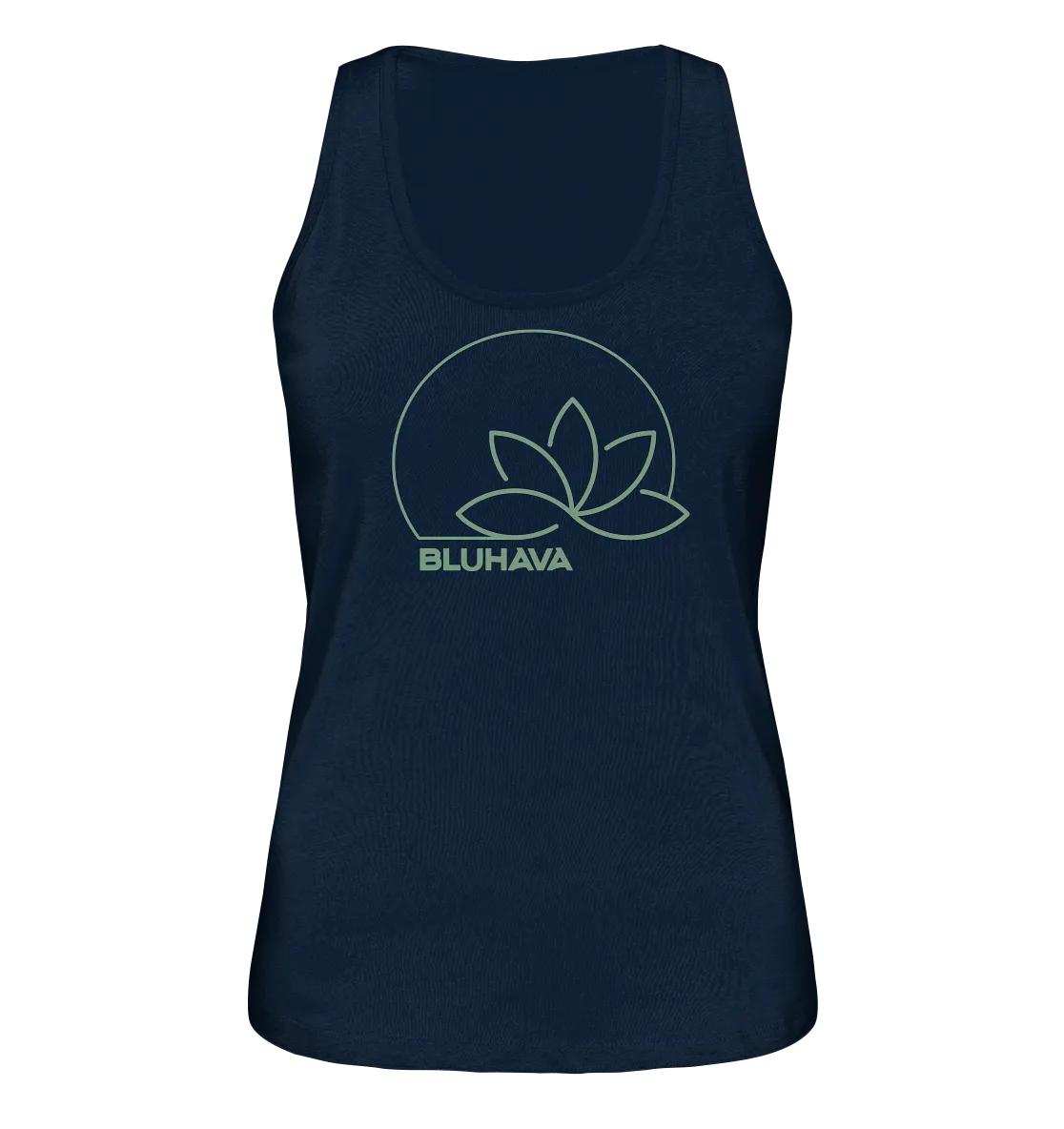 "Sunset Lotus" - Damen Premium Organic Tank-Top