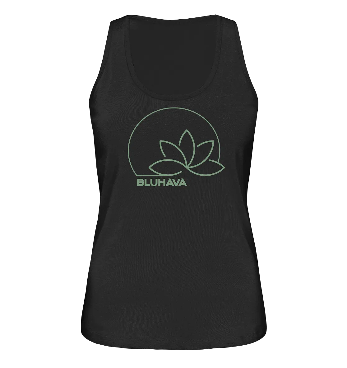 "Sunset Lotus" - Damen Premium Organic Tank-Top