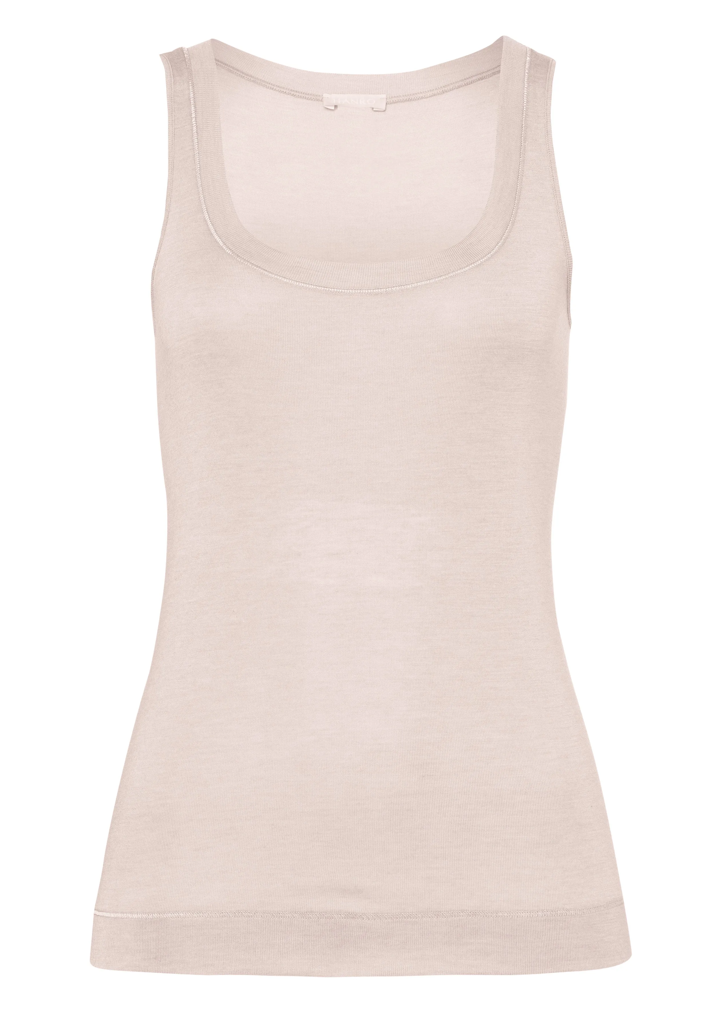 Silk/Cashmere Silk And Cashmere Scoop Neck Tank Top | Vanilla 71653-1203